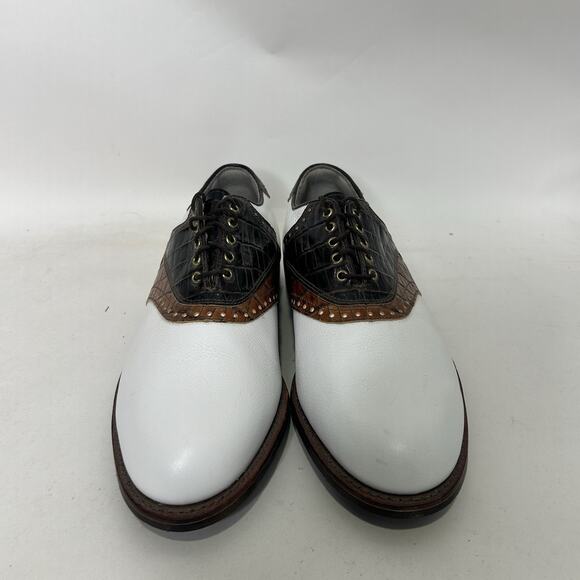 Footjoy Classics Dry Premiere Golf Shoes “White Chestnut” main image 6